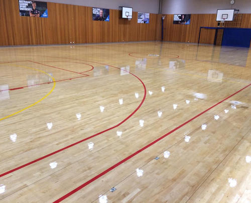School Hall & Gym Floors Specialist Advice, Installation and Line Marking